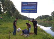 Buaya Muncul di Batang Kuranji, BKSDA Sumbar Pasang Plang Peringatan