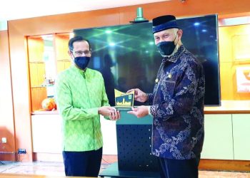 Gubernur Mahyeldi Paparkan 8 Usulan Strategis Pendidikan-Kebudayaan Sumbar kepada Menteri Nadiem