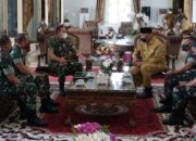 Bertemu Gubernur, Danrem 032/Wbr Brigjen TNI Purmanto Sampaikan Komitmen Ikut Membangun Sumbar