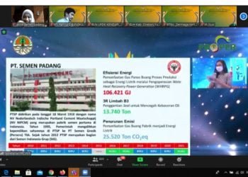 Taat dalam Pengelolaan Lingkungan, PT Semen Padang Terima PROPER Hijau 2021 dari Kementerian LHK