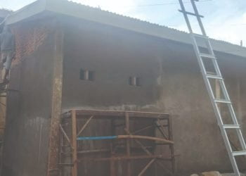 Pembangunan Aula SMKN 1 Bukittinggi Masih Berlanjut