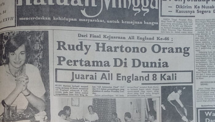 ALL ENGLAND: Rudy Hartono Orang Pertama di Dunia Juara 8 Kali