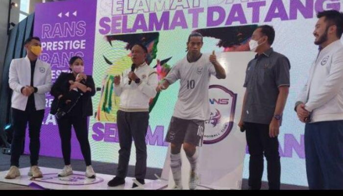 RANS Cilegon FC Resmi Boyong Ronaldhino
