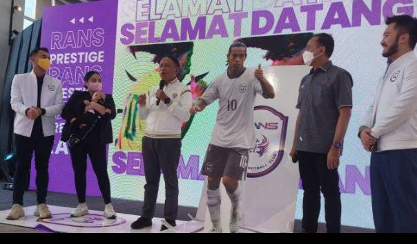 RANS Cilegon FC Boyong Ronaldinho