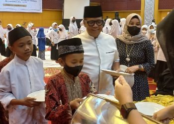 Sambut Ramadan 1443 H, Basko Group Berbagi Bersama Anak yatim