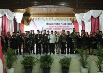 Dikukuhkan oleh Ketua Umum PPSKS, Berikut Pengurus DPD PPSKS Pabasko Padang Panjang