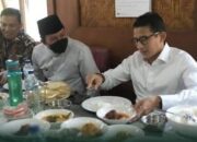 Singgah di Rumah Makan Pak Datuk Padang Panjang, Sandiaga Uno Minta Perbanyak Iven Pariwisata