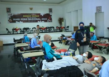 Memperingati HPN, Polda Sumbar Gelar Donor Darah
