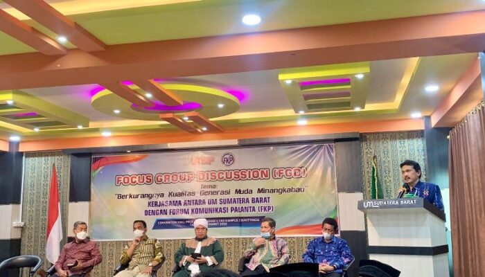 Takar Kualitas Generasi Muda, FKP&UM Sumbar Gelar FGD