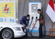 Presiden Jokowi Resmikan SPKLU Ultra Fast Charging Pertama di Indonesia