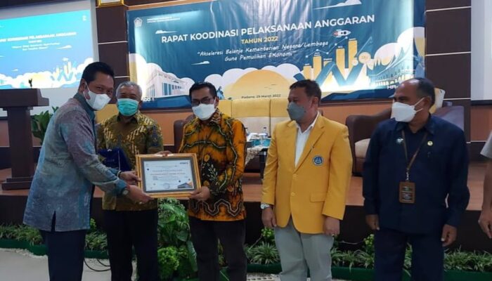 Terbaik II Pelaksana Anggaran, PNP Raih Penghargaan IKPA DJPB Kemenkeu