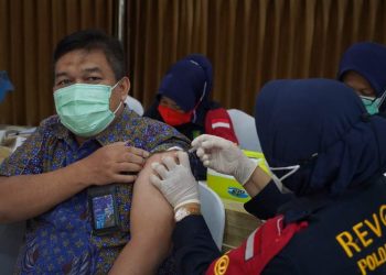 Dukung Kebijakan Pemerintah, PLN UIW Sumbar Gelar Vaksin Booster