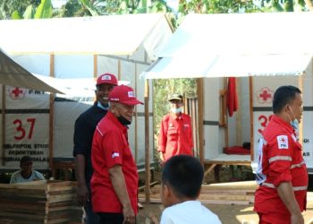 Sebelum Lebaran, 200 Huntara yang Dibangun PMI Sumbar Bakal Selesai