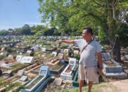 Juru Makam TPU Tunggul Hitam,  Edi Mayik,  24 Jam Siap Mengurus Mayat