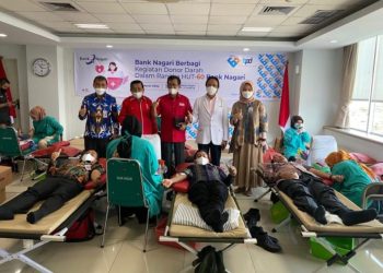 Bank Nagari Gelar Donor Darah