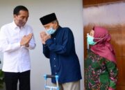 Jenguk Buya Syafii Ma’arif, Jokowi Doakan Sehat dan Tetap Jadi Bapak Bangsa