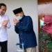Presiden Jokowi berkunjung le rumah Buya Syafii Maarif yang dikabarkan sakit beberapa waktu lalu.