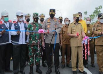 Tol Pekanbaru – Bangkinang Resmi Dibuka, Pemudik Diminta Hati-Hati Berkendara