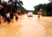Hujan Deras, Jalan Penghubung Sumbar-Riau Nyaris Putus