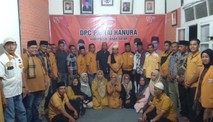 DPC Hanura Tanah Datar Persiapkan Diri Menghadapi Pemilu 2024