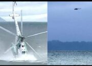 Helikopter Jatuh di Laut Korsel, 1 Awak Selamat 2 Tewas