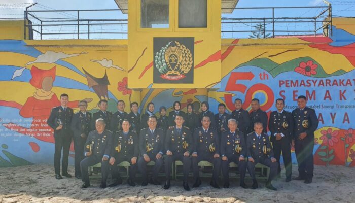 Peringatan HBP ke-58, Lapas Bukittinggi Persembahkan Mural