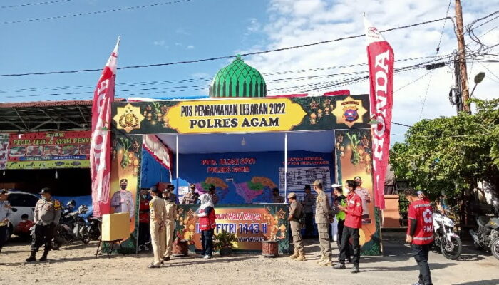 Sambut Pemudik, PMI Kabupaten Agam Siagakan Personil di Posko Siaga Lebaran 2022