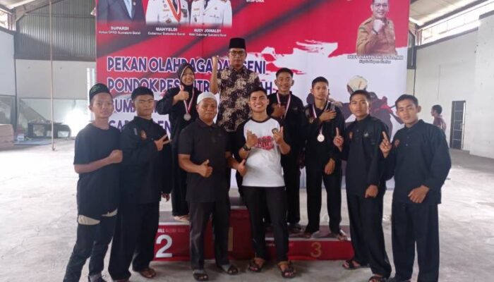 Santri Ponpes Darul Tauhid Bersiap ke Pospenas Makassar