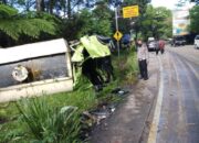 Dua Truk CPO dan Satu Minibus Terlibat Kecelakaan di Panorama II