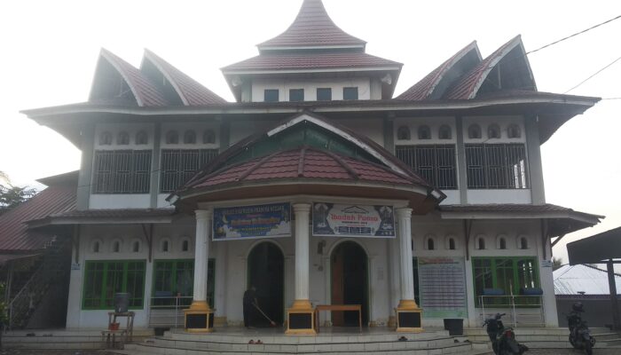 Masjid Mr Syafruddin Prawiranegara Kebanggaan Masyarakat Bidar Alam