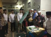 TSR XIV Dharmasraya Serahkan Bantuan Rp10 Juta untuk Masjid Nurul Huda