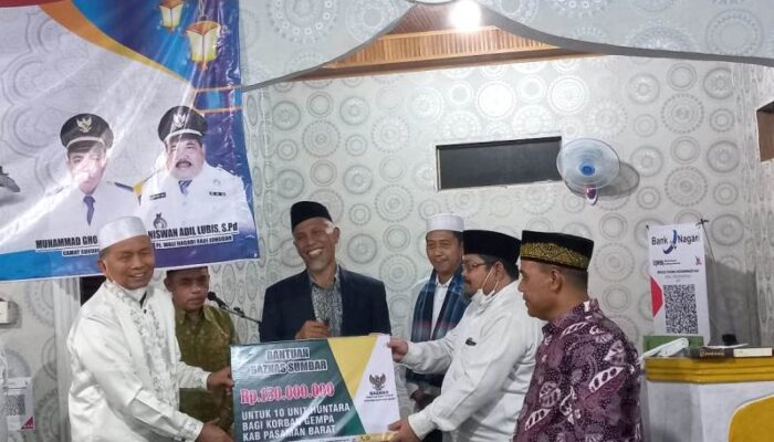 Tahun Ini Pasbar Peroleh Anggaran Pembangunan Capai Rp75,4 Miliar