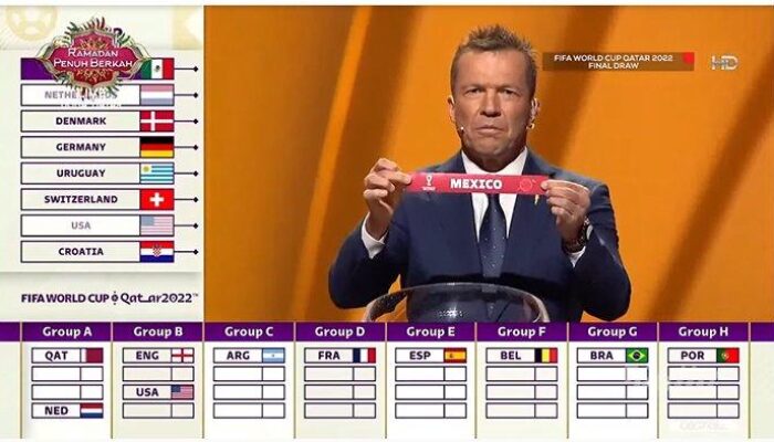 Resmi! Jadwal Lengkap FIFA World Cup 2022 Qatar