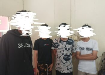 Pelaku penyiraman bensin