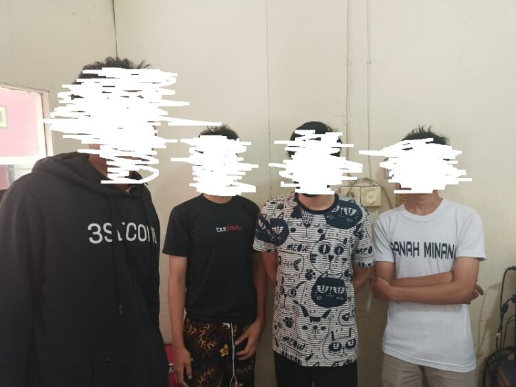 Pelaku penyiraman bensin