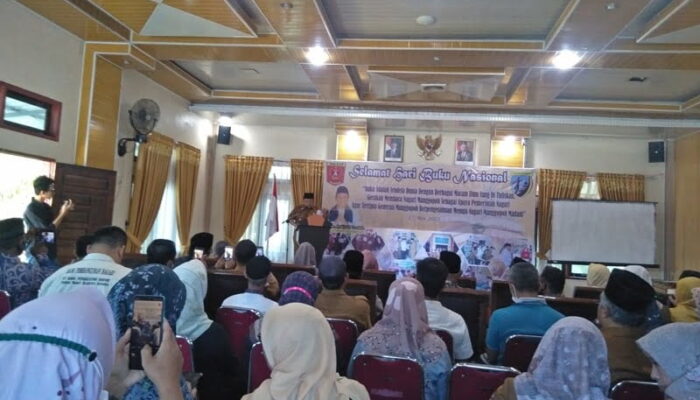 Bupati Agam Hadiri Peringatan Hari Buku Nasional 2022 di Manggopoh