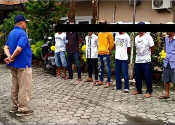 Tak Ada Takutnya, 8 Pemuda Lakukan Pungli Berkedok Parkir Kembali Diamankan Satpol PP Padang