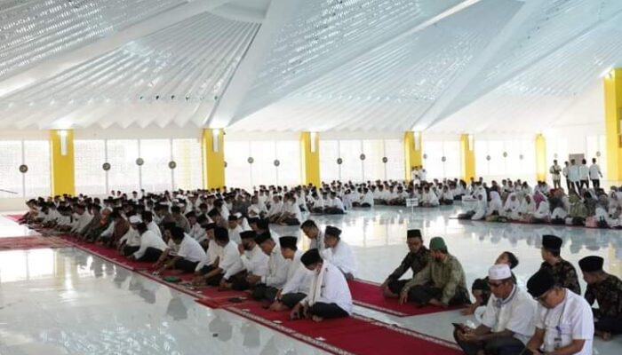 Masjid Agung Dharmasraya Mulai Digunakan, Megahnya Menakjubkan!