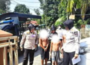 Tim Sergap Pol PP Padang Amankan 3 Manusia Silver di Olo Ladang