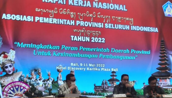 Rakernas APPSI di Bali, Wagub Audy Joinaldy Perjuangkan Status Honorer yang Sudah Lama Mengabdi