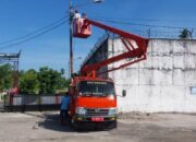 Jalan di Sekitar Lapas Kelas II B Lubuk Basung Telah Diterangi