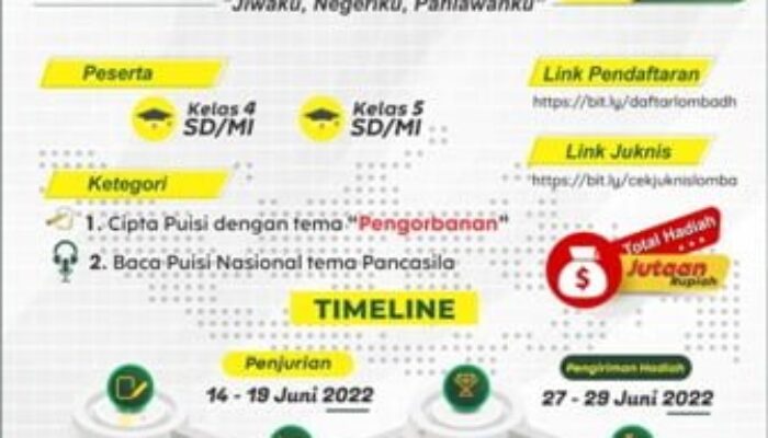 SMP IT Darul Hikmah Pasaman Barat Gelar Lomba Puisi Tingkat Nasional