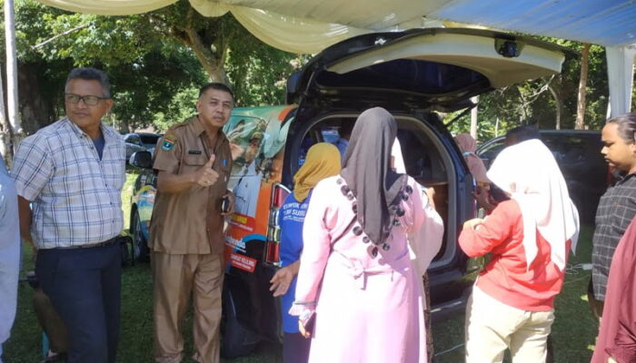 Benar-Benar Antusias! Masyarakat Padang Pariaman Serbu Samsat Keliling