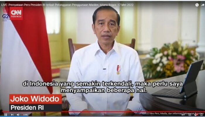 BREAKINGNEWS: Pemerintah Izinkan Warga Tidak Gunakan Masker di Tempat Terbuka