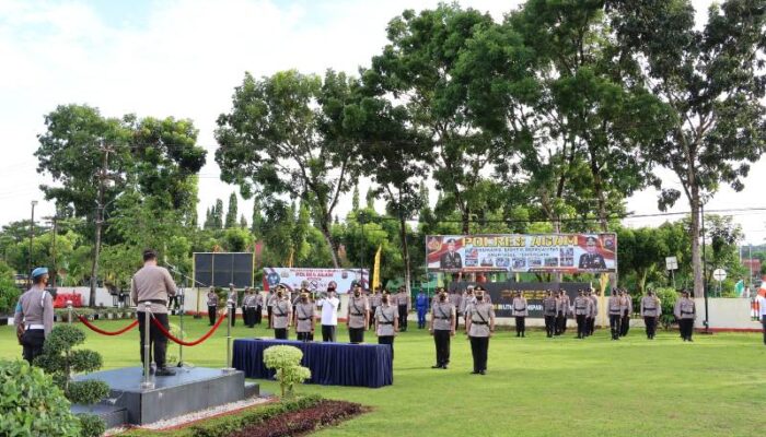 Tiga Perwira Polres Agam Dimutasi