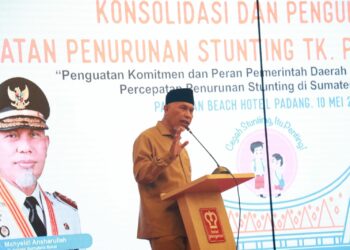 Target Turun 14 Persen, Gubernur Sumbar Minta Tim Percepatan Segera Siapkan Strategi Khusus Tekan Stunting