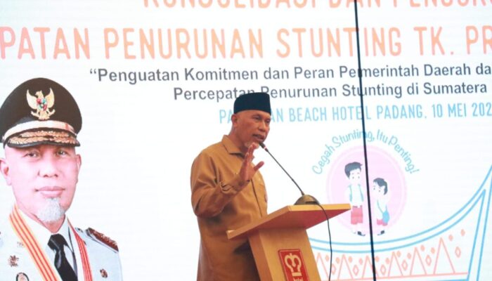 Target Turun 14 Persen, Gubernur Sumbar Minta Tim Percepatan Segera Siapkan Strategi Khusus Tekan Stunting