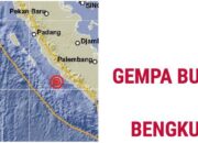 Gempa Berkekuatan M 6,0 Guncang Bengkulu