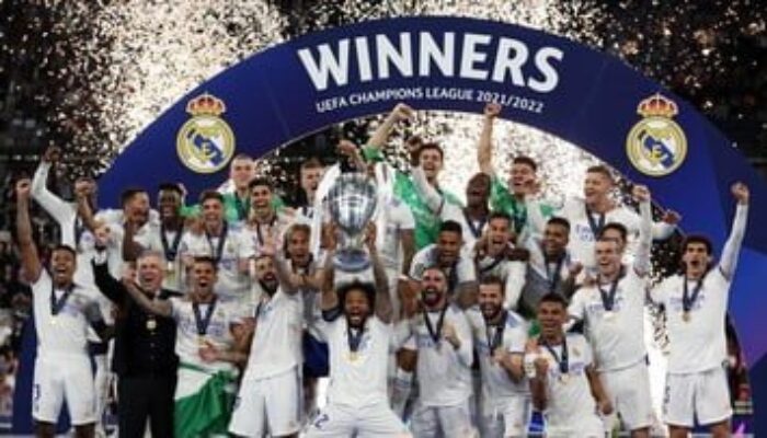 Kalahkan Liverpool 0-1, Real Madrid Juara Liga Champions UEFA 2022