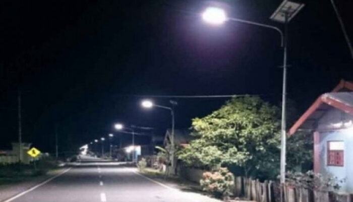 Jadi Percontohan, PJU Dharmasraya Dilaksanakan Kerjasama Pemerintah dengan  Badan Usaha